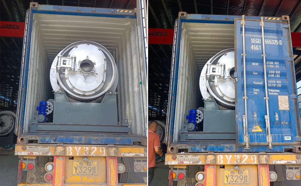 BLJ-3型號(hào)日本廢輪胎煉油設(shè)備第7張