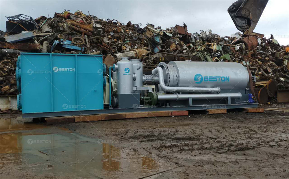 BLJ-3型號(hào)日本廢輪胎煉油設(shè)備第6張