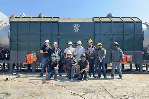 BST-50塑料碳化項(xiàng)目成功投運(yùn)案例