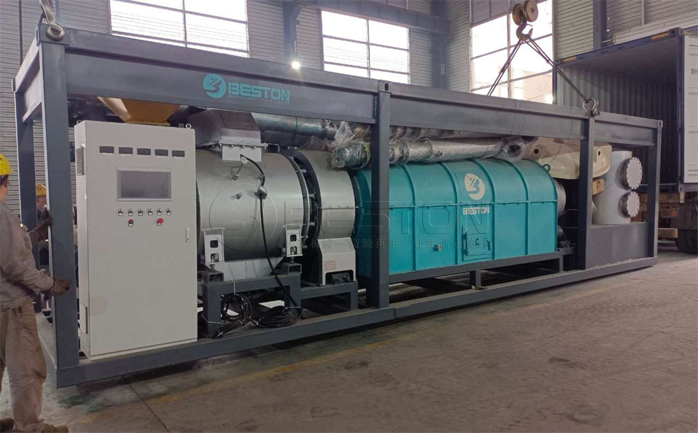 連續式碳化爐加工稻殼炭的工藝步驟與優勢